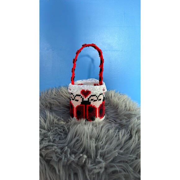 Ladybug Spring Gift Basket Valentines Easter Birthday - Picture 1 of 4
